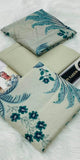 Bin Naeem Premium Digital Lawn – 3 Piece Unstitched Suit | Blue Botanical Charm